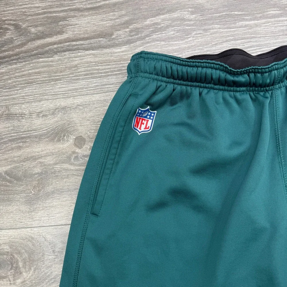 Nike Philadelphia Eagles Sweatpants Men Large Green NFL Football Sideline Swoosh
